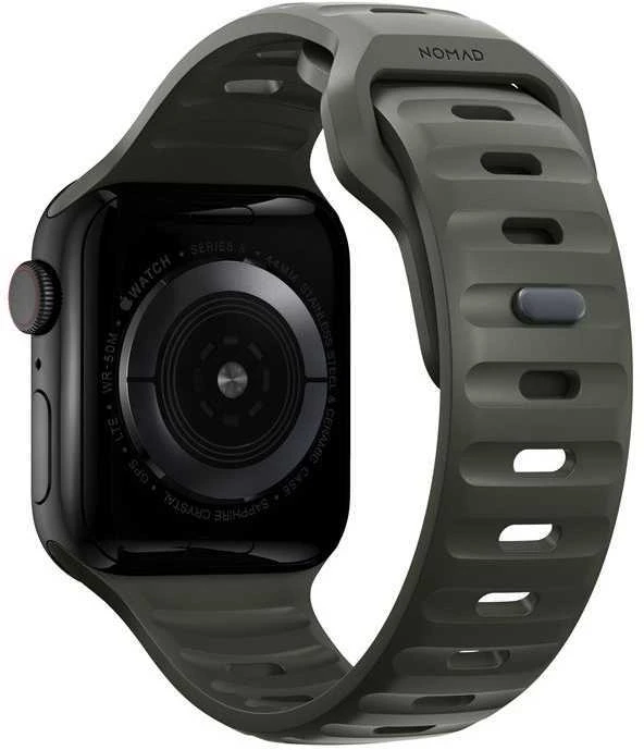 Apyrankė Nomad Sport Strap M/L, žalias - Apple Watch 49mm/46mm/45mm/44mm/42mm