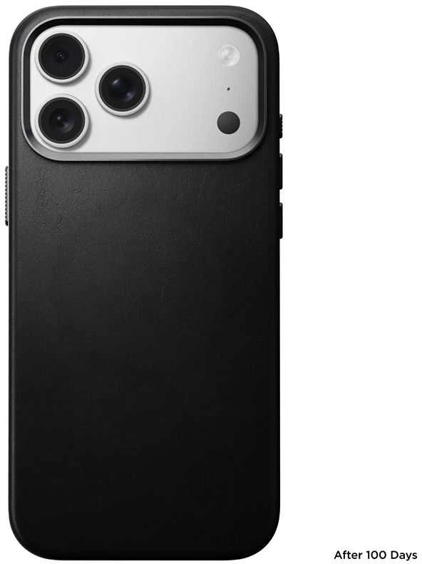 Nomad Traditional Odinis telefono dėklas, skirtas iPhone 17 Pro Max, juodas