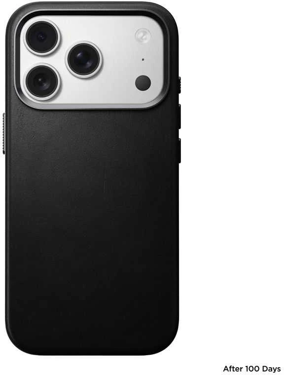 Dėklas Nomad Traditional Odinis dėklas, juodas - iPhone 17 Pro
