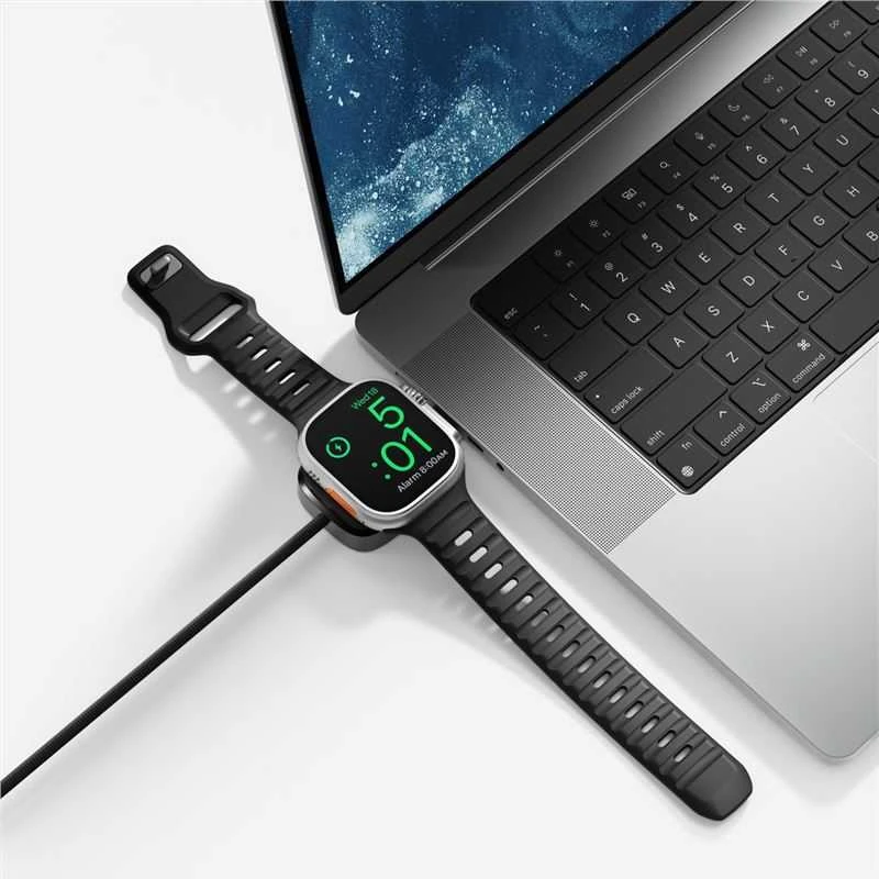 Kabelis įkroviklis Nomad Universal Cable for Apple Watch, carbide