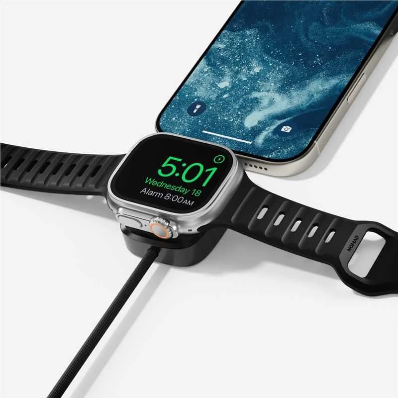 Kabelis įkroviklis Nomad Universal Cable for Apple Watch, carbide