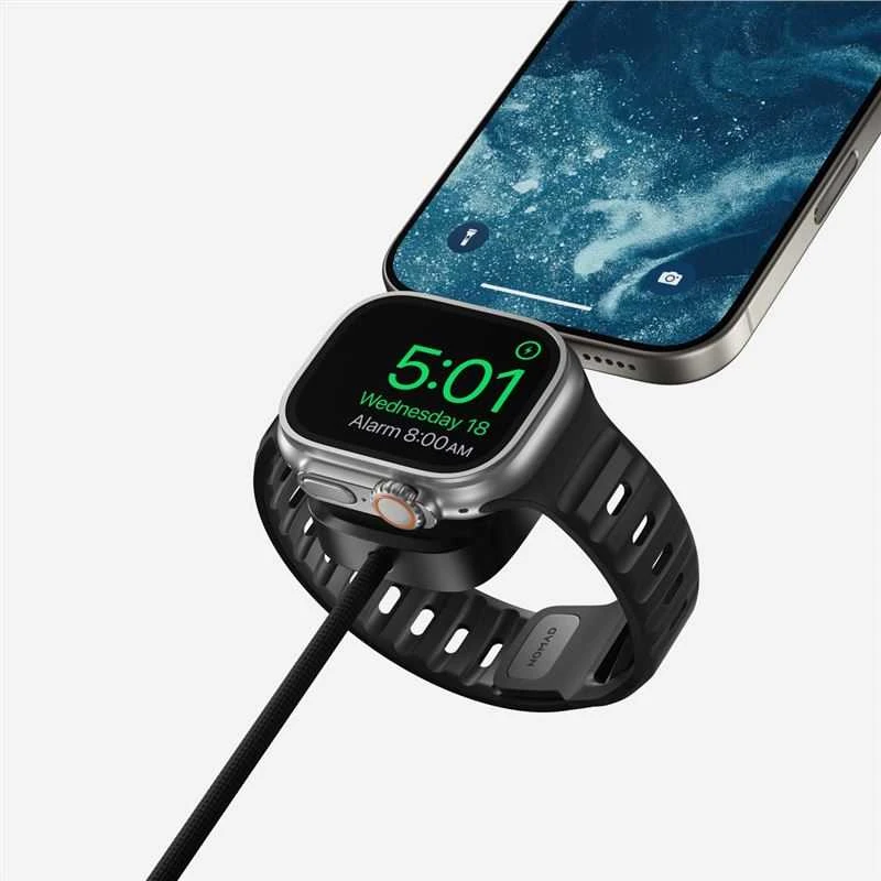 Kabelis įkroviklis Nomad Universal Cable for Apple Watch, carbide