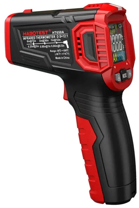 Bekontaktis lazerinis termometras Habotest HT650A