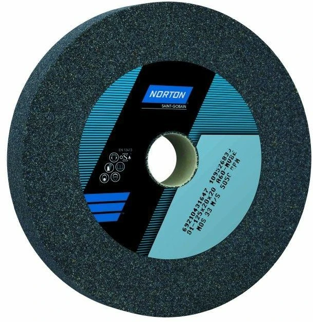 NORTON šlifavimo diskas-01 125 mm x 20 mm x 20 mm A60M5VBE.