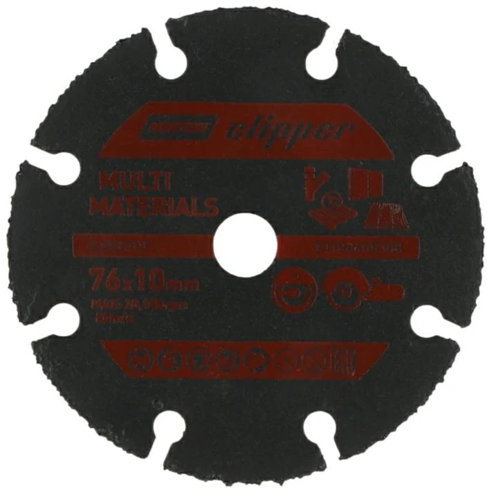 NORTON UNIVERSALUS DISKAS 76mm x 10mm PRO MULTIMATERIAL