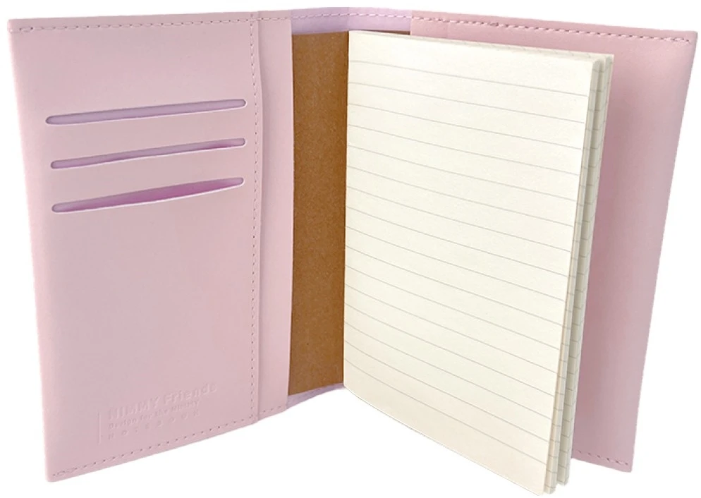Notebook + pen Set 2-in-1 Nimmy New Big-Eye Cute Pets 2.0 Dog rožinės spalvos