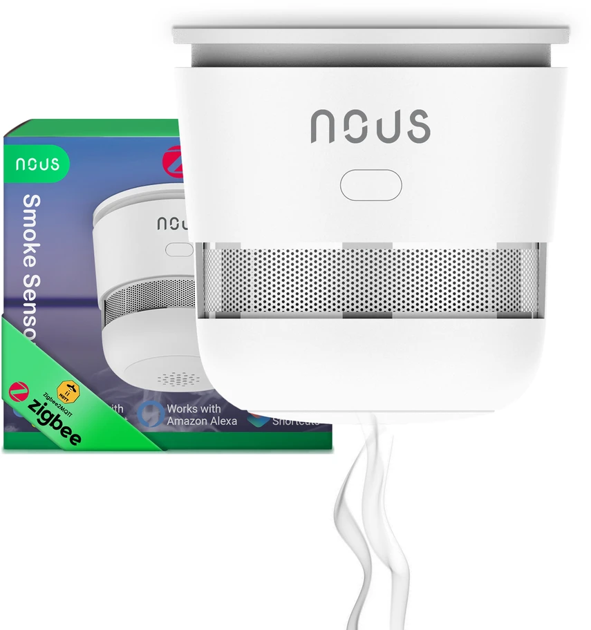 NOUS E8 Zigbee 3.0 dūmų sensorius
