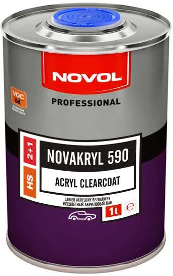 Novol Lakas NOVAKRYL 590 HS SR 2+1 1 l