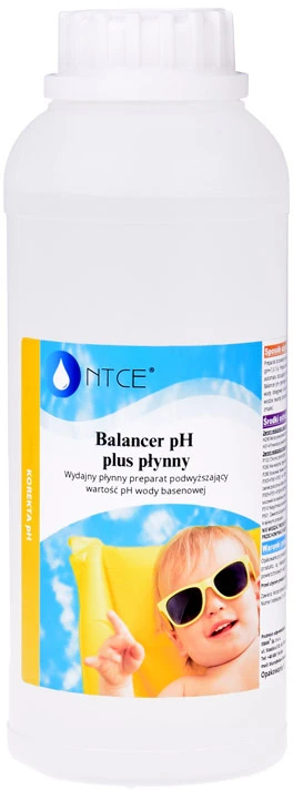 Ntce Balancer PH plus + liquid for increasing pH of pool water 1L BA0573