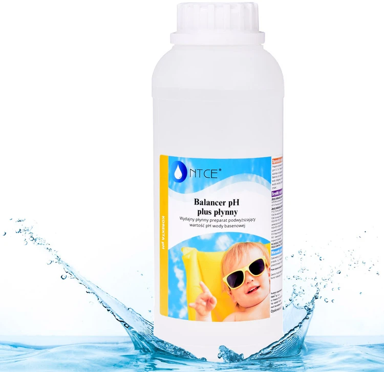 Ntce Balancer PH plus + liquid for increasing pH of pool water 1L BA0573