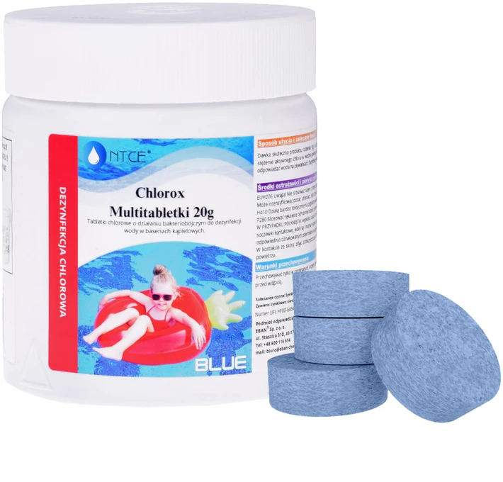 Ntce Chlorox Multitablets 20g 0.5kg chemicals for the pool BA0564