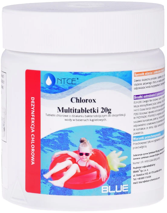 Ntce Chlorox Multitablets 20g 0.5kg chemicals for the pool BA0564