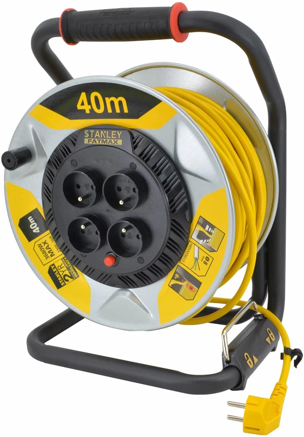 Elektrinis ilgiklis Stanley ST-SXECDM2RBVE; 40 m; 3x1,5 mm