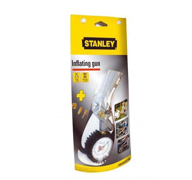 Padangų pūtimo pistoletas su manometru Stanley 150540XSTN