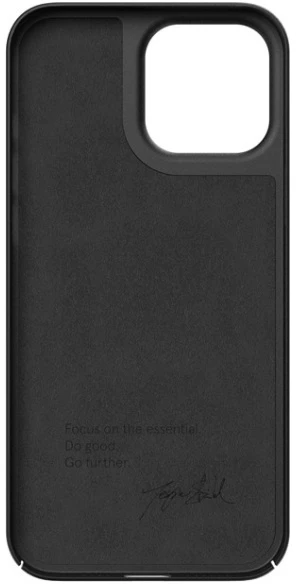 Karl Lagerfeld Apple Dėklas Nudient Thin V3 MagSafe skirtas iPhone 13 Pro Max juodos spalvos
