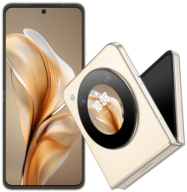 NUI „Nubia Flip 5G“ 8/256 GB komplektas „Sunshine Gold“ išmanusis telefonas