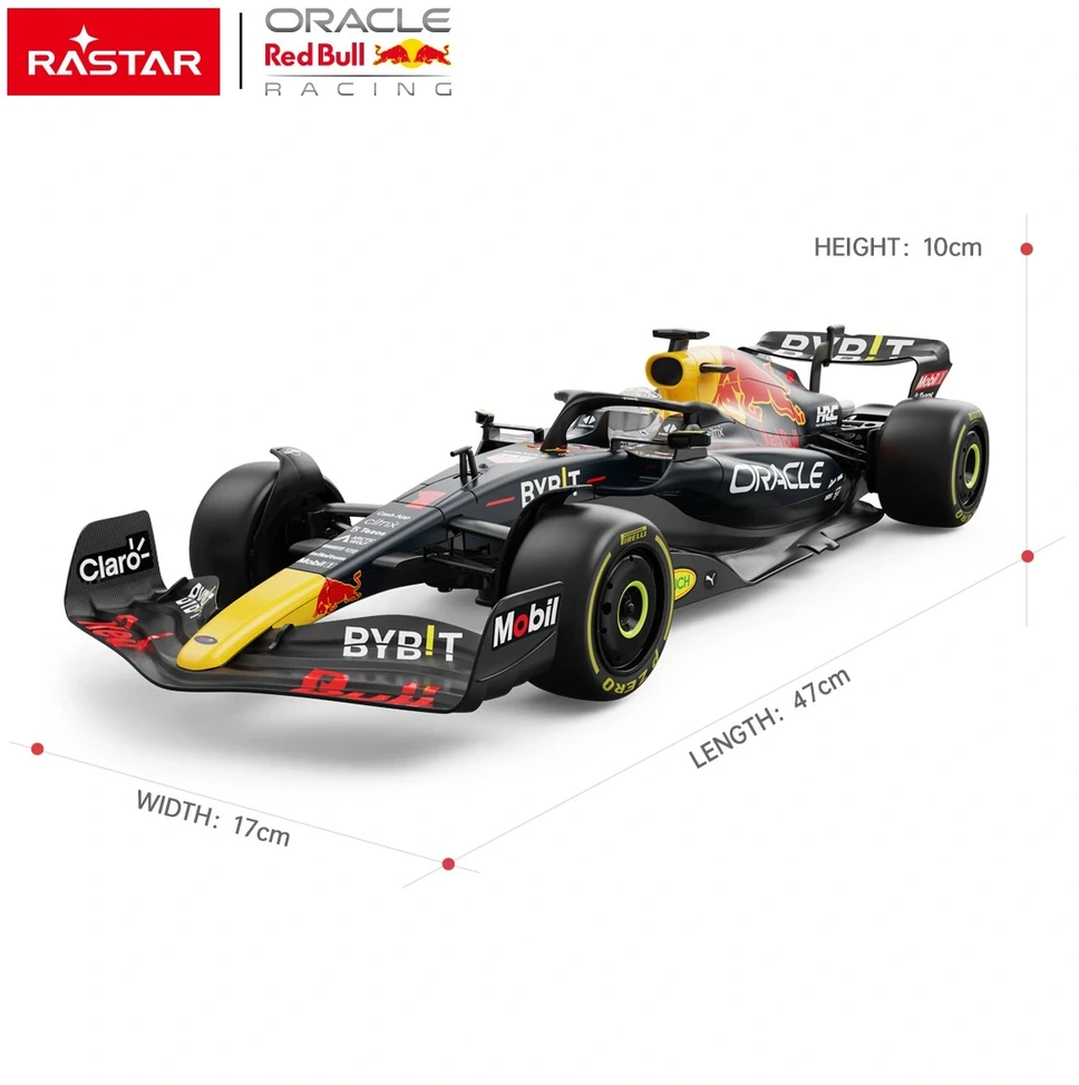 RASTAR 1:12 R/C valdomas automodelis Oracle Raudona Bull Racing RB18, 94700