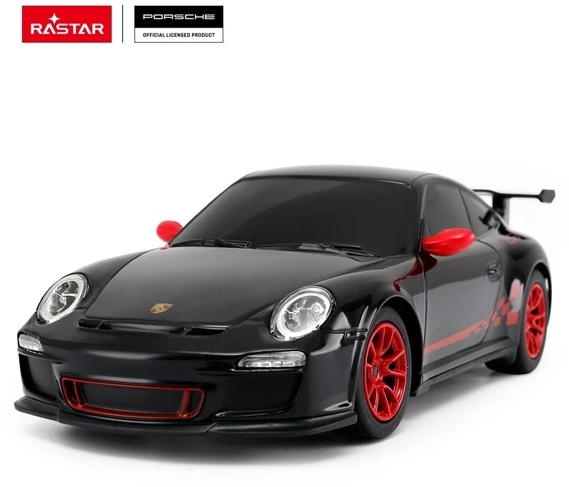 Nuotoliniu būdu valdomas automobilis Porsche 911 GT3 RS R/C, mastelis 1:24, Rastar 39900