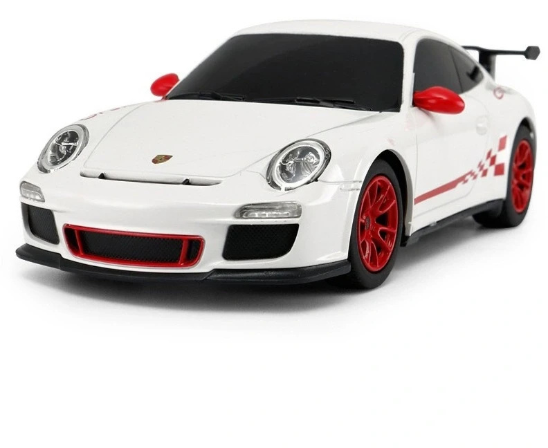 Porsche GT3 RS R/C mastelis 1:24 Rastar 39900 valdomas baltas automobilis