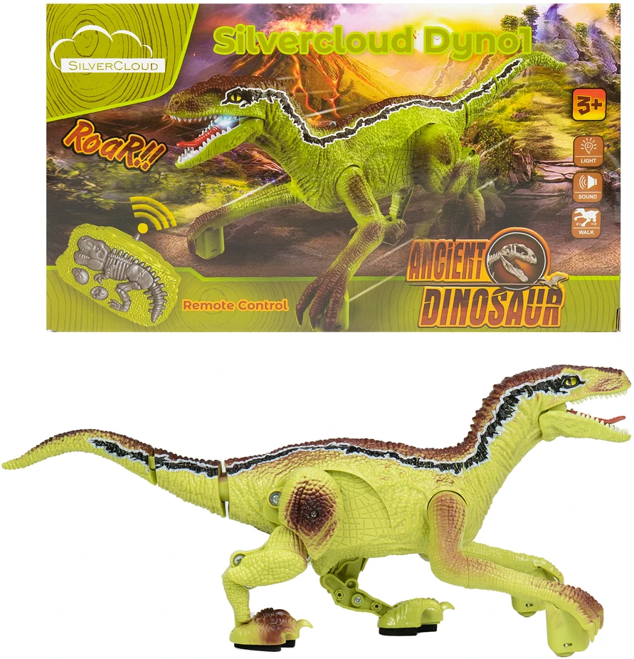 Nuotoliniu būdu valdomas dinozauras Silvercloud Dyno1