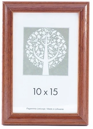 Nuotraukų rėmelis Medinis rėmelis PAVASARIS 1201197, A3, 30X40, rudos spalvos