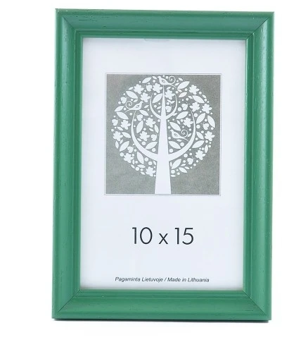 Nuotraukų rėmelis Medinis rėmelis PAVASARIS 1201199, A4, žalios spalvos