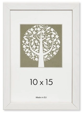 Nuotraukų rėmelis Medinis rėmelis Pino 1200897, A4, baltos spalvos