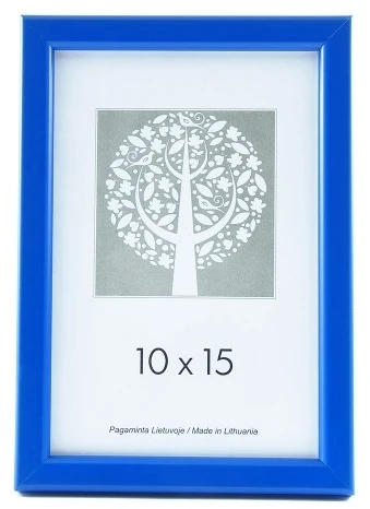 Nuotraukų rėmelis Plastikinis rėmelis Aura 1303043, A4, mėlynos spalvos