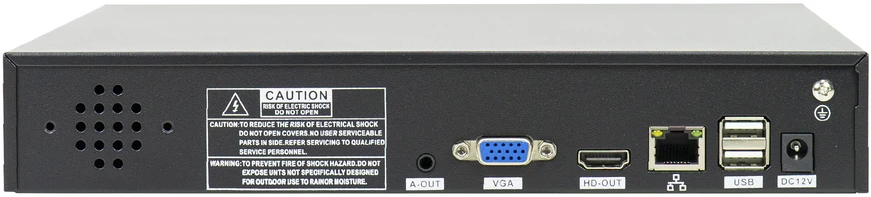 NVR PNI House IP816 su 16 kanalų IP 5MP arba 10 kanalų 8MP 4K