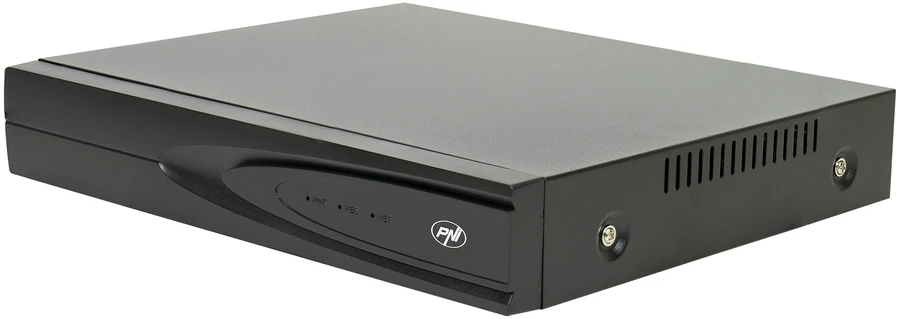 NVR POE PNI House IP810 su 10 kanalų 4K 8MP, 4 POE kanalais ir 6 IP kanalais su AI funkcijomis