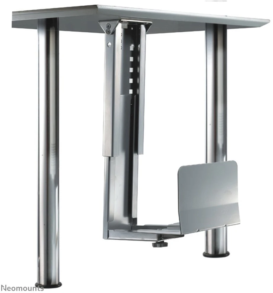 Laikiklis NEOMOUNTS BY NEWSTAR CPU Holder 30kg H:39-54cm/w: 13-23cm Sidabrinis