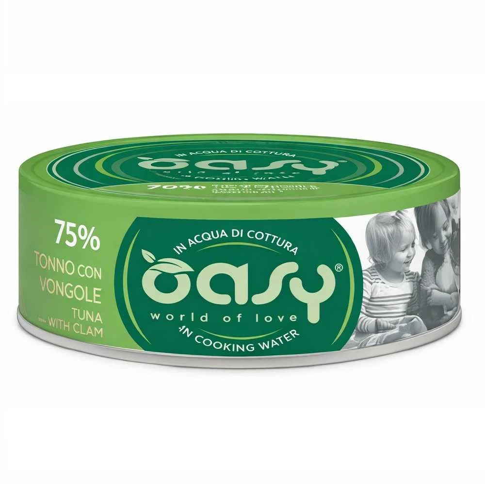 Maisto produktai - Oasy More Love Tuna with Clam Wet Food 70g