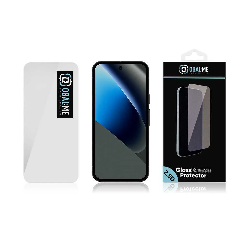 OBAL:ME 2.5D Apsauginis stiklas ekrano apsauga skirtas Google Pixel 10a skaidrus