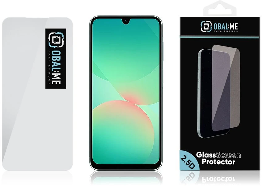 OBAL:ME 2.5D Apsauginis stiklas Screen Protector skirtas Samsung Galaxy A27 5G Clear