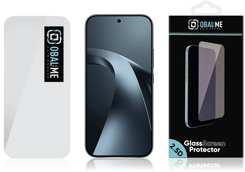 OBAL:ME 2.5D Apsauginis stiklas skirtas Xiaomi 17T Clear