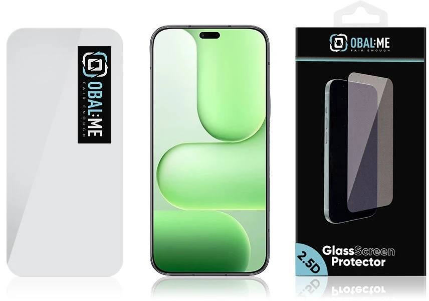 OBAL:ME 2.5D Apsauginis stiklas skirtas Honor 600 Lite Clear