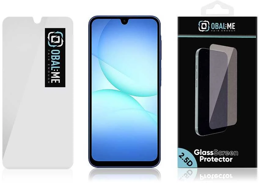 OBAL:ME 2.5D Apsauginis tiklas Screen Protector skirtas Samsung Galaxy A17 4G/5G Clear