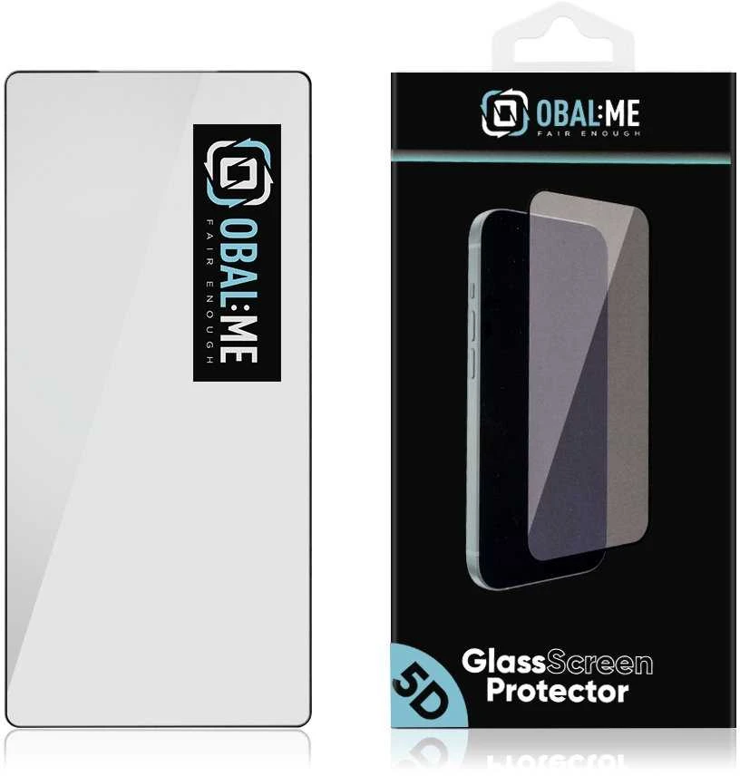 OBAL:ME 5D apsauginis stiklas skirtas Samsung Galaxy S25 Ultra Juodas