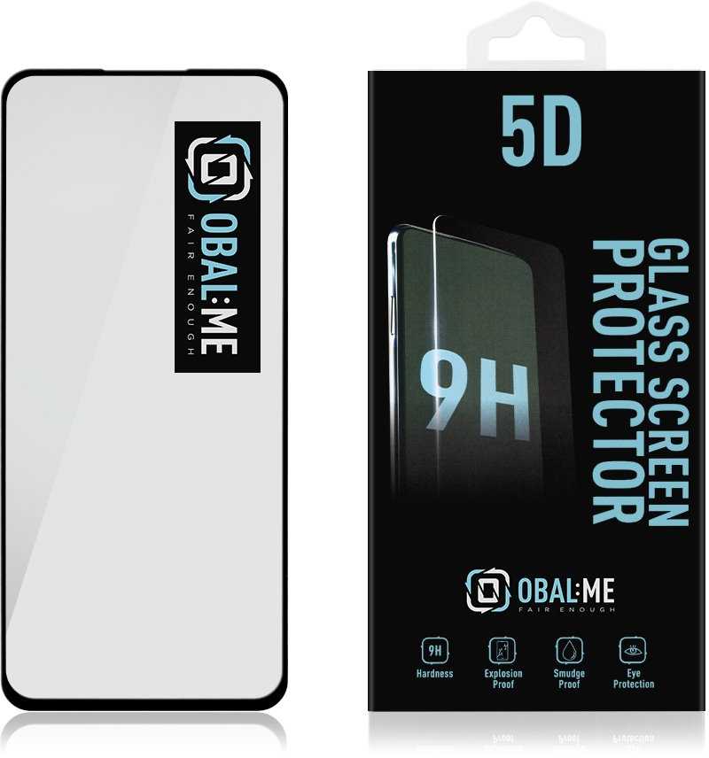 iLike OBAL:ME 5D apsauginis stiklas telefonui Motorola G32 Juodas