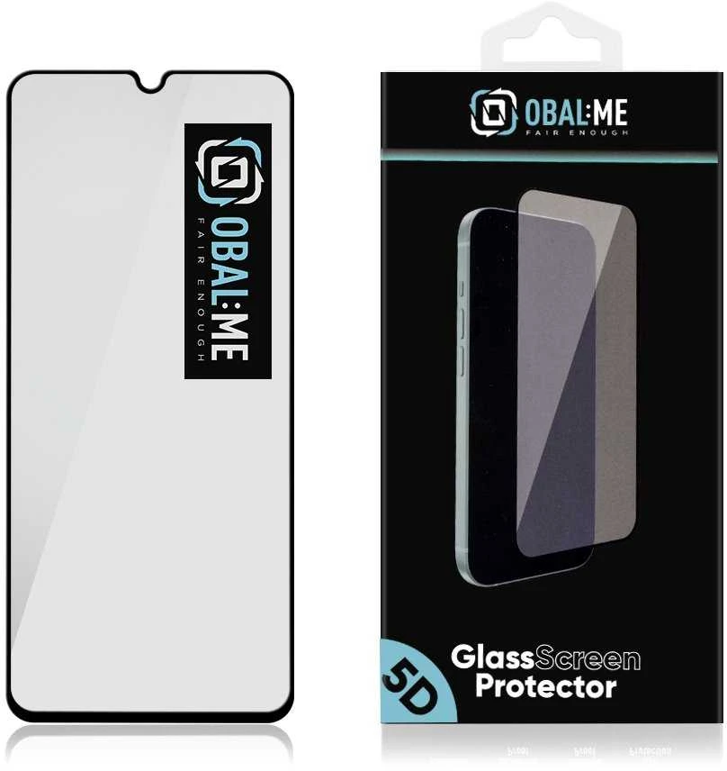 OBAL:ME 5D Apsauginis stiklas Xiaomi Redmi 14C 4G/Poco C75 juodos spalvos