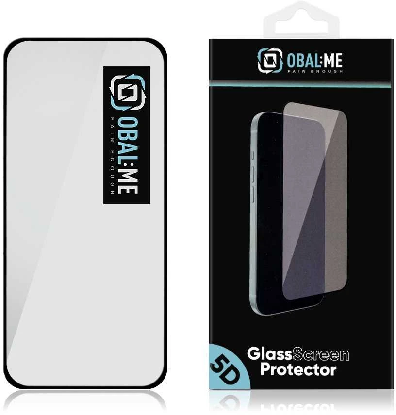 OBAL:ME 5D ekrano apsauga Honor Magic7 Lite Juodas