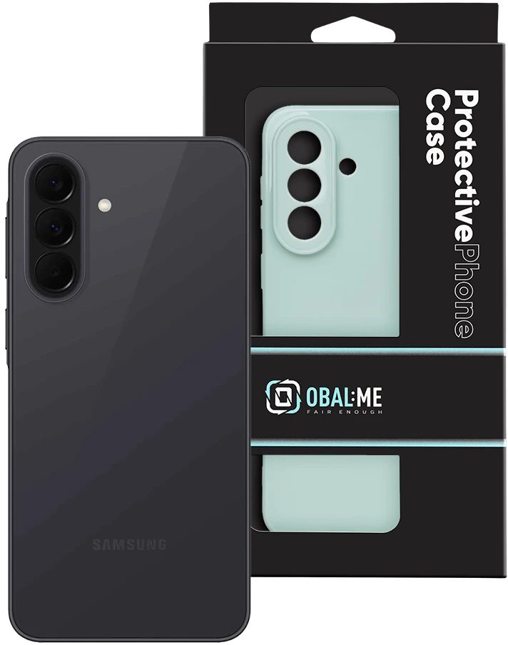 OBAL:ME blizgus dėklas Samsung Galaxy A37 5G, mėtų spalvos