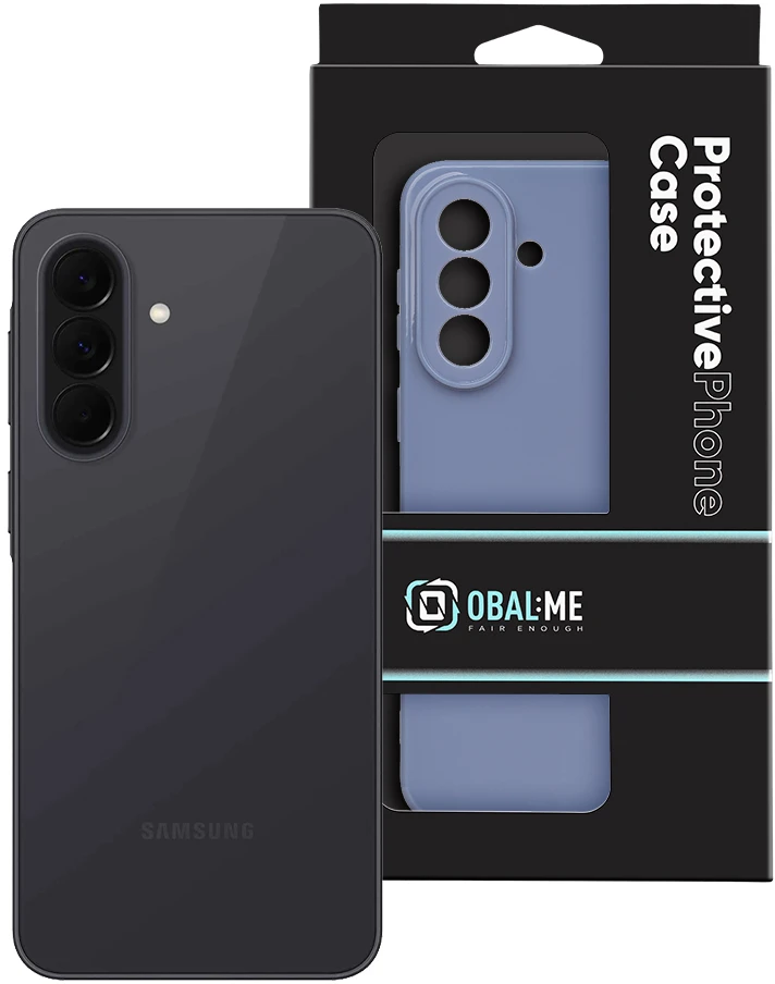 OBAL:ME blizgus dėklas Samsung Galaxy A37 5G, levandų spalvos