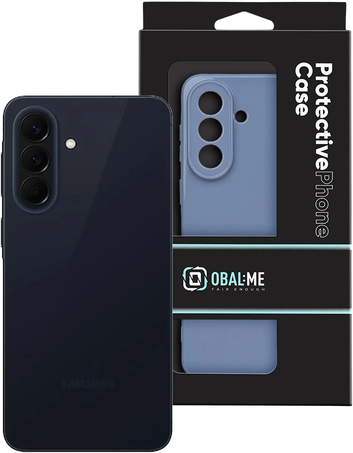 OBAL:ME blizgus dėklas Samsung Galaxy A57 5G, levandų spalvos