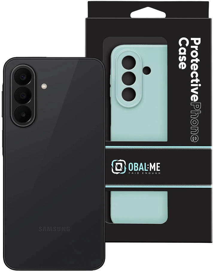 OBAL:ME blizgus dėklas, skirtas Samsung Galaxy A27 5G, mėtų spalvos