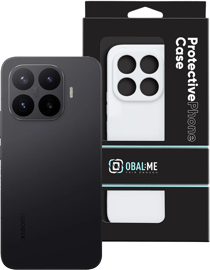 OBAL:ME blizgus dėklas, skirtas Xiaomi 17T Pro, baltas