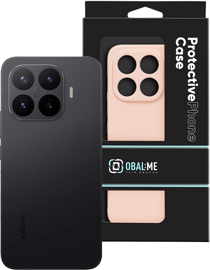 OBAL:ME blizgus dėklas, skirtas Xiaomi 17T Pro, Blush