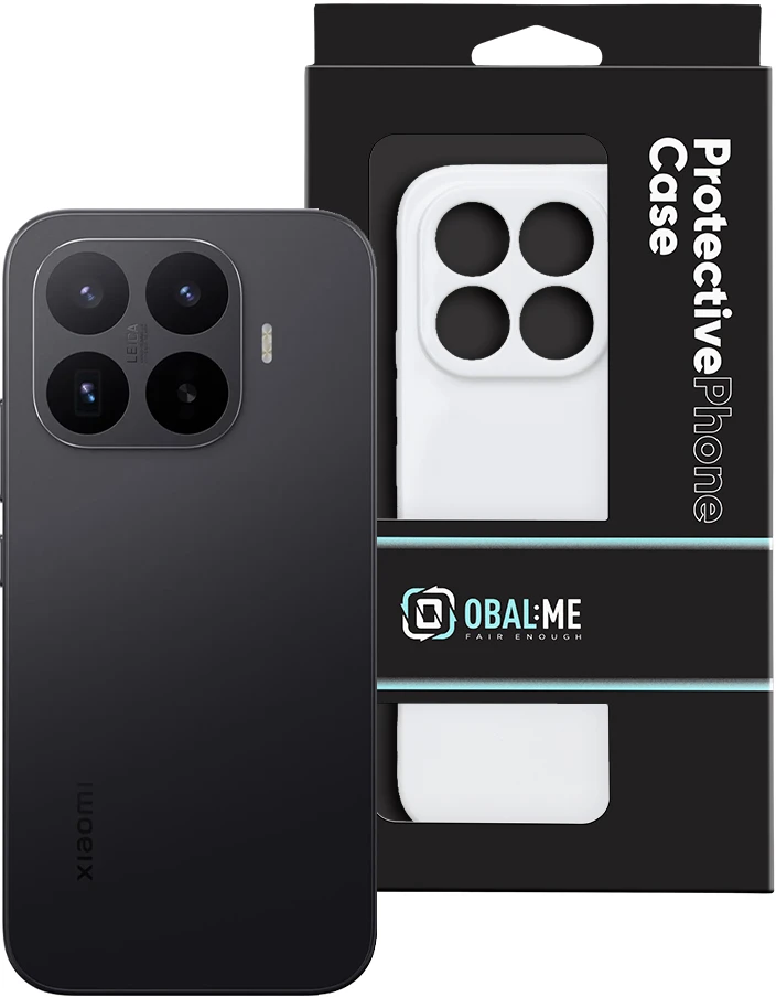 OBAL:ME Blizgus dėklas, skirtas Xiaomi 17T, baltas