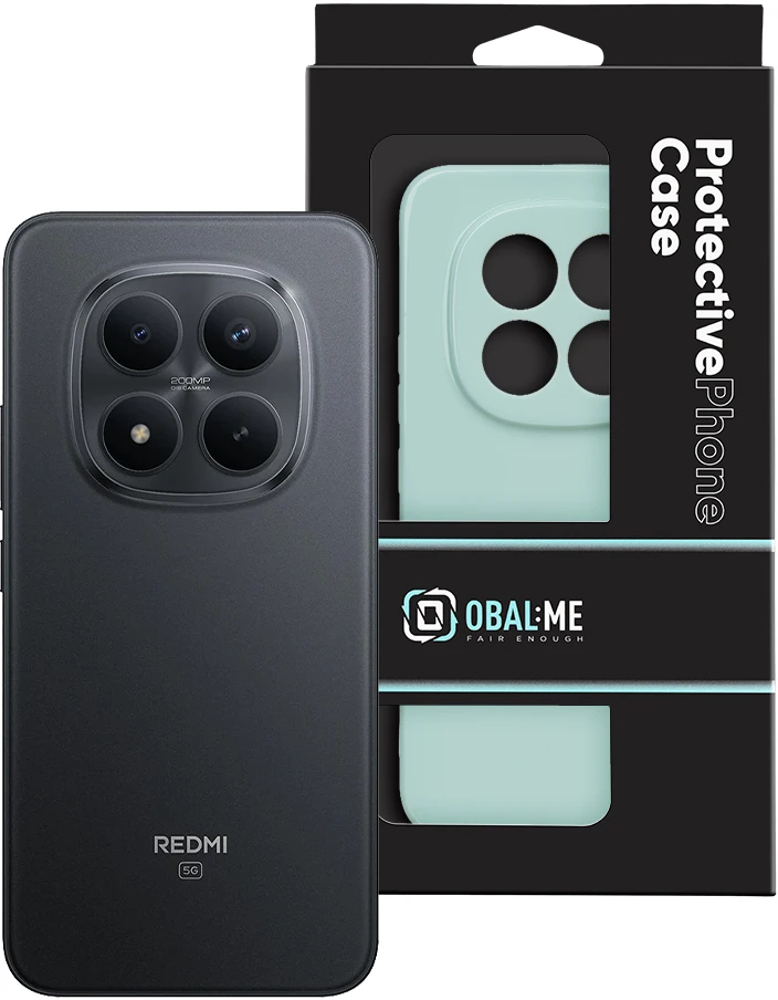 OBAL:ME blizgus dėklas, skirtas Xiaomi Redmi Note 15 Pro+ 5G, mėtų spalvos