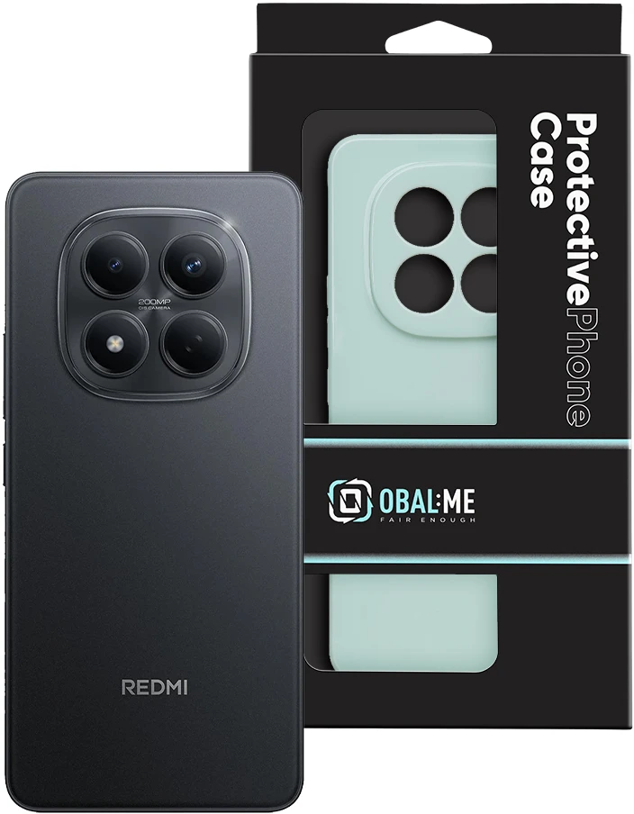 OBAL:ME blizgus dėklas, skirtas Xiaomi Redmi Note 15 Pro 4G, mėtų spalvos